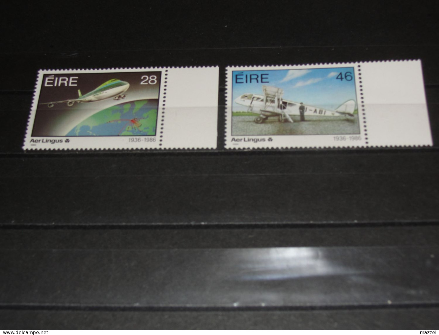 IERLAND,  NUMMER  594-595   POSTFRIS ( MNH), - Unused Stamps