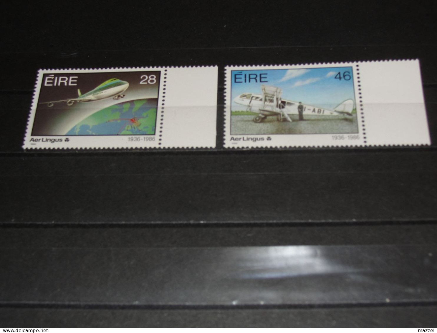 IERLAND,  NUMMER  594-595   POSTFRIS ( MNH), - Nuevos