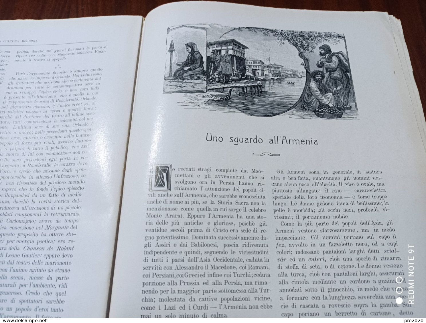 LA CULTURA MODERNA 1912 L’ARMENIA - Otros & Sin Clasificación