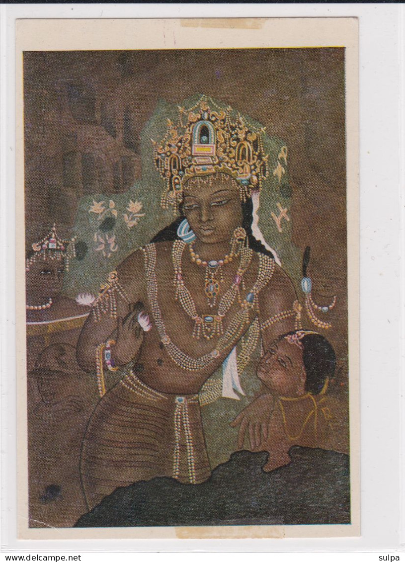 Vajrapani, Painting Cave Of Ajanta - India