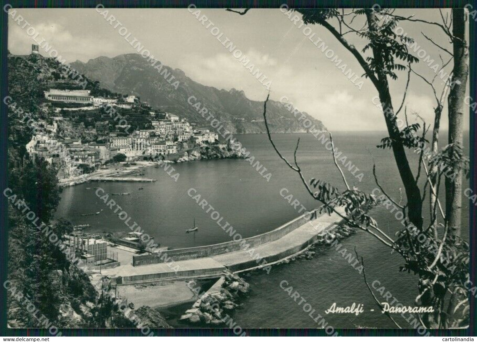 Salerno Amalfi Foto FG Cartolina KB4063 - Salerno