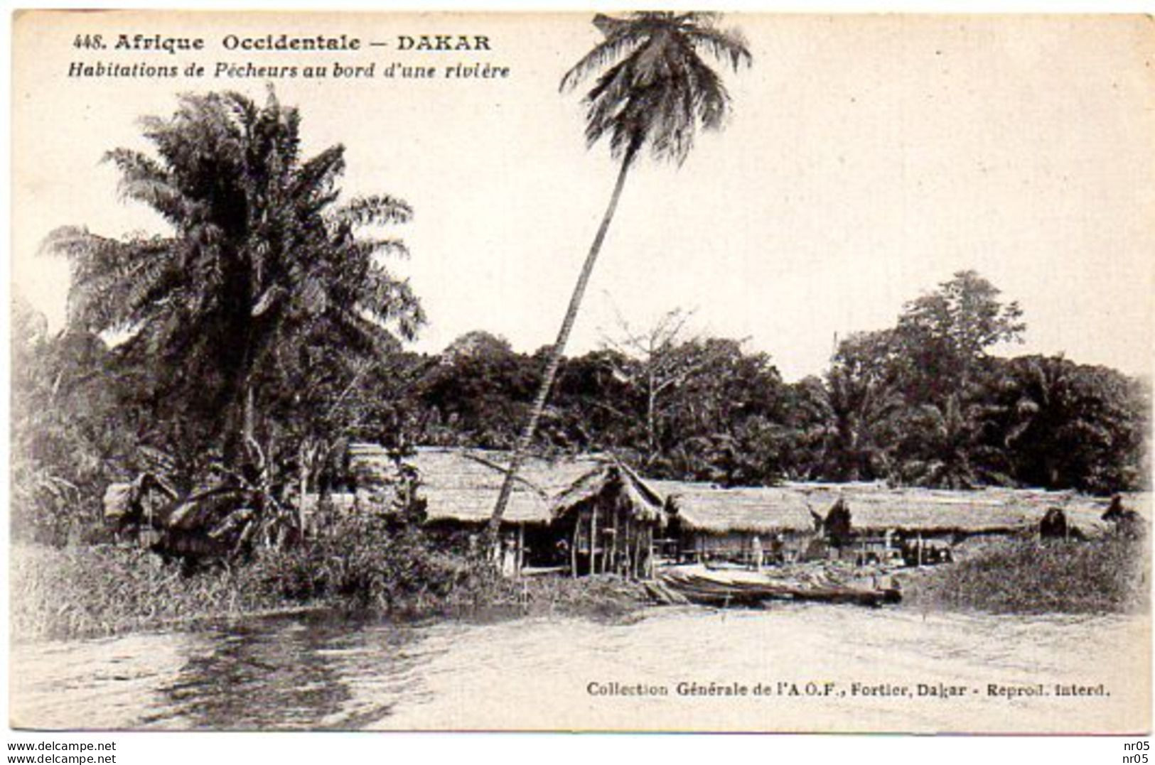 DAKAR - Habitations De Pecheurs Au Bord D'une Riviere - SENEGAL ( Afrique Occidentale ) - Senegal