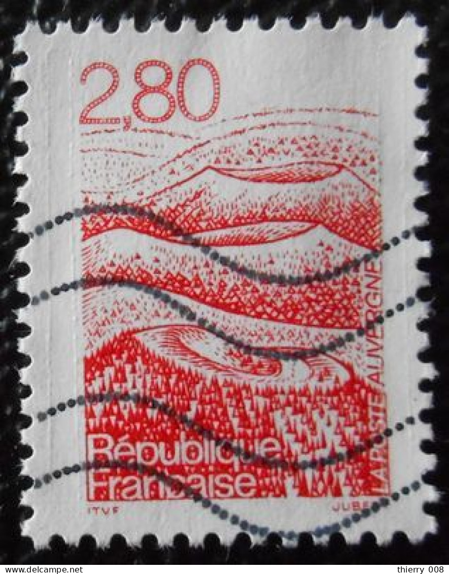 2951 France 1995 Oblitéré  Région Régions Auvergne - Used Stamps