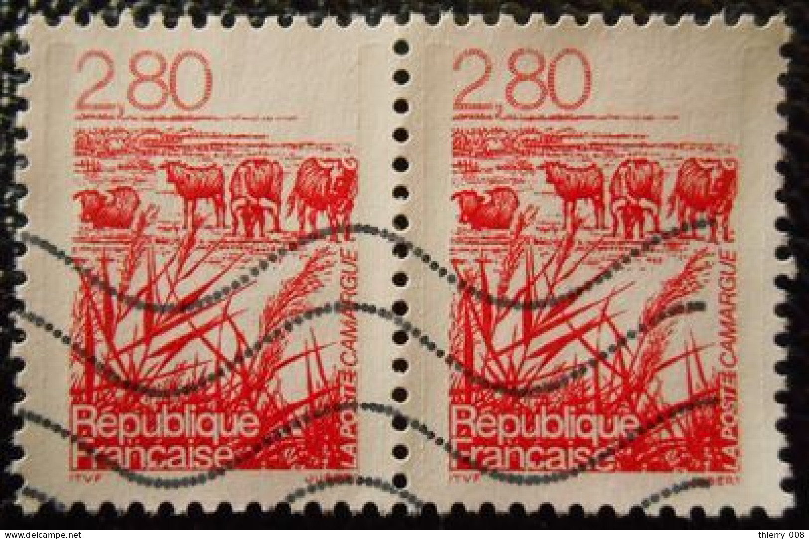 2952 France 1995 Oblitéré  Région Régions Camargue - Gebraucht
