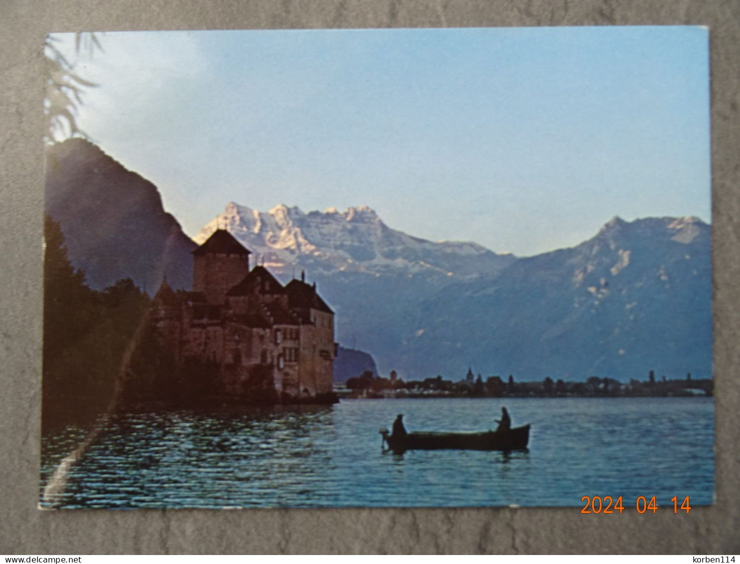 CHATEAU DE CHILLON ET DENTS DU MIDI - Veytaux