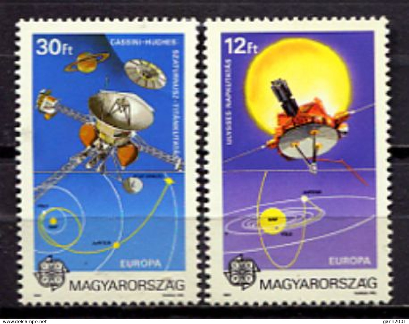 Hungary 1991 Hungría / Europa CEPT Astronomy MNH  Astronomía Astronomie / Hp96  36-6 - 1991