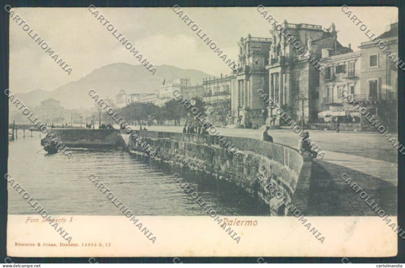 Palermo Città Porta Felice Cartolina ZT8217 - Palermo