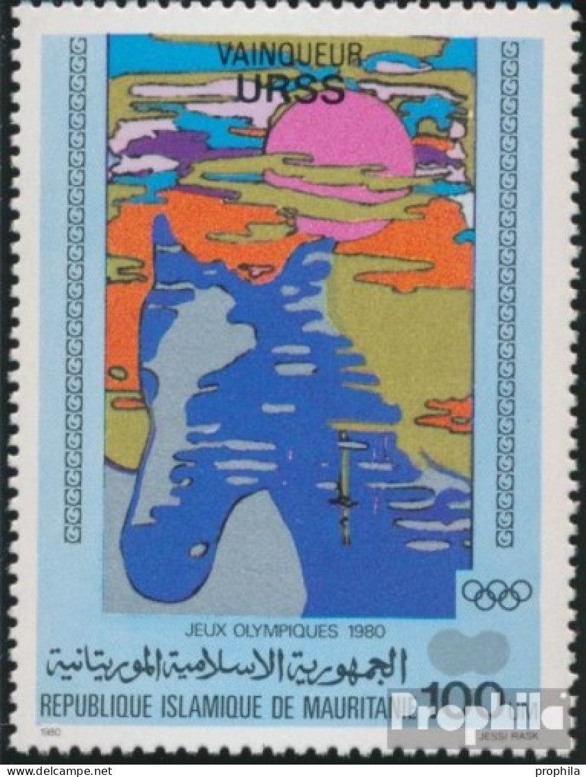 Mauretanien 703 (kompl.Ausg.) Postfrisch 1980 Olympia - Mauritanie (1960-...)