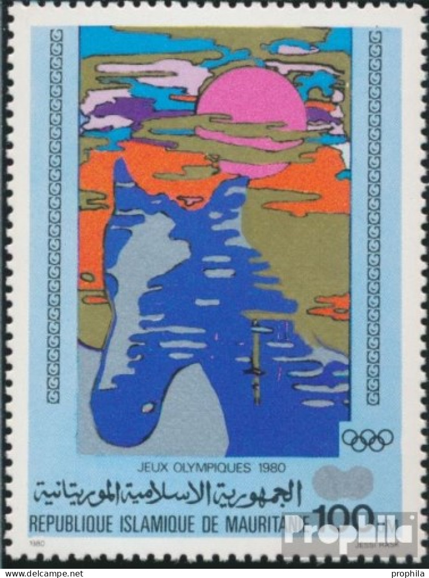 Mauretanien 684 (kompl.Ausg.) Postfrisch 1980 Olympia - Mauretanien (1960-...)