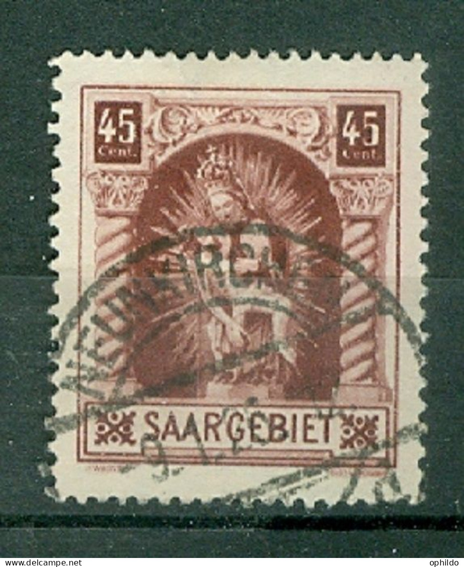 Sarre    101  Ob  TB     - Used Stamps