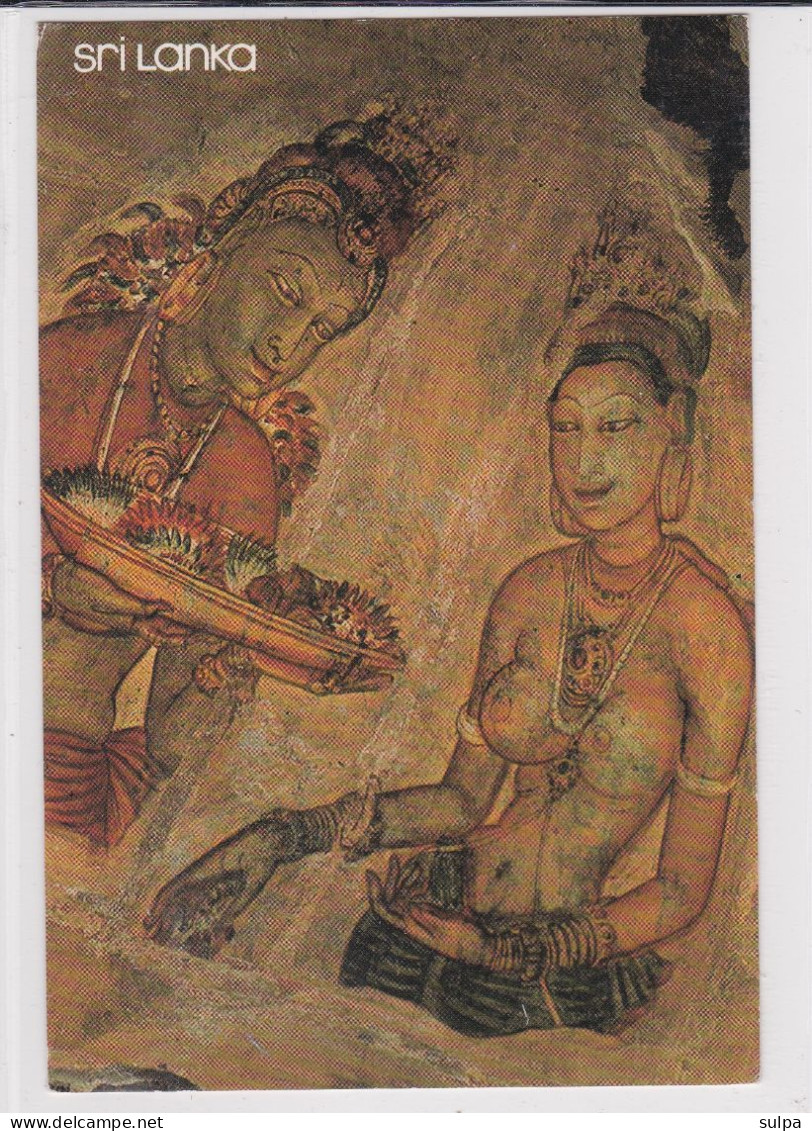 Sigiriya Frescoes - Sri Lanka (Ceilán)