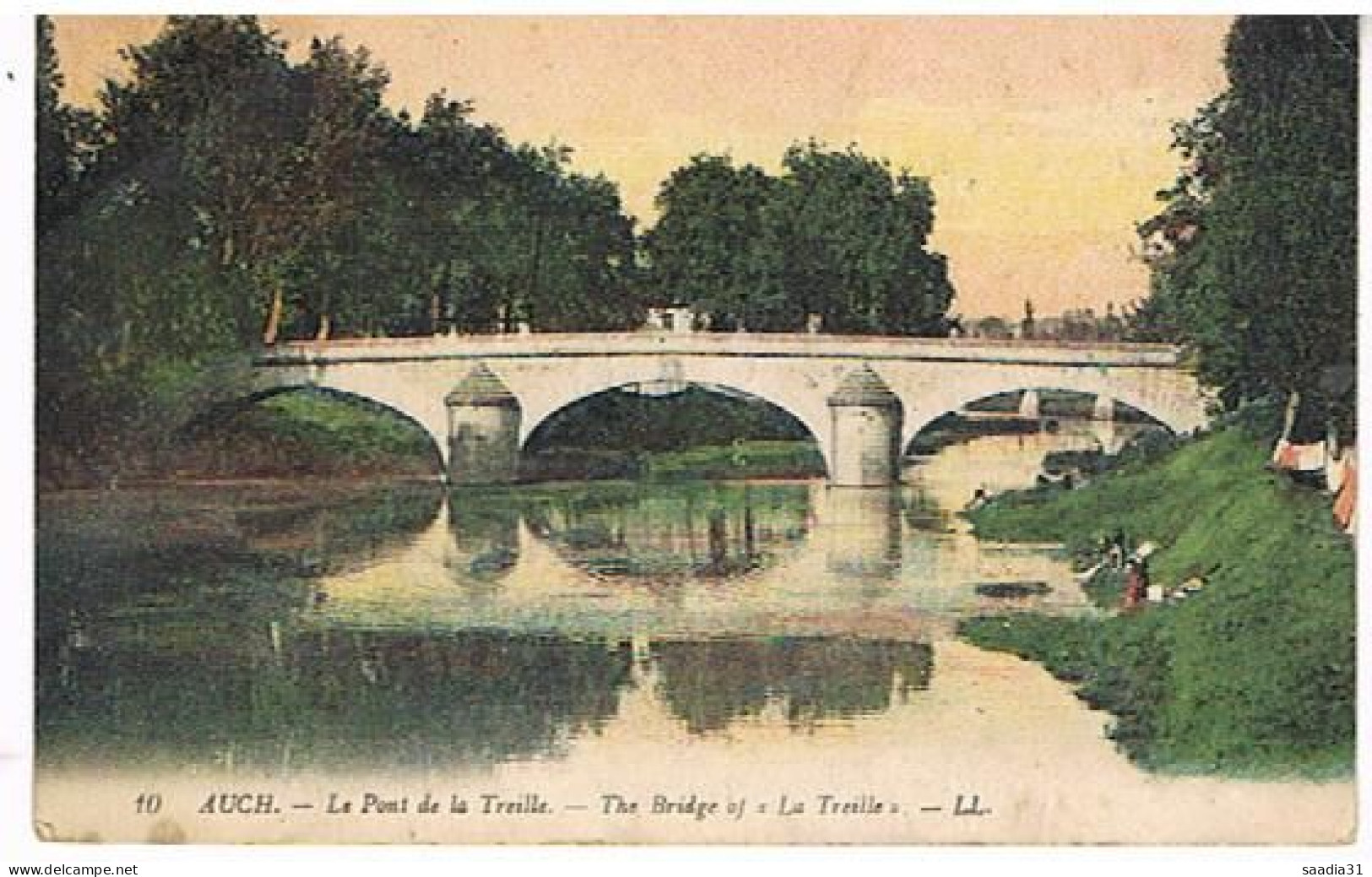 32  AUCH  LE PONT DE LA TREILLE - Auch