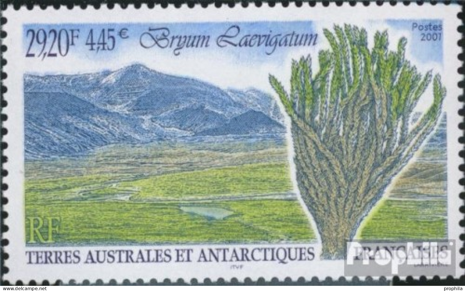 Französ. Gebiete Antarktis 457 (kompl.Ausg.) Postfrisch 2001 Pflanzen Der Antarktis - Unused Stamps