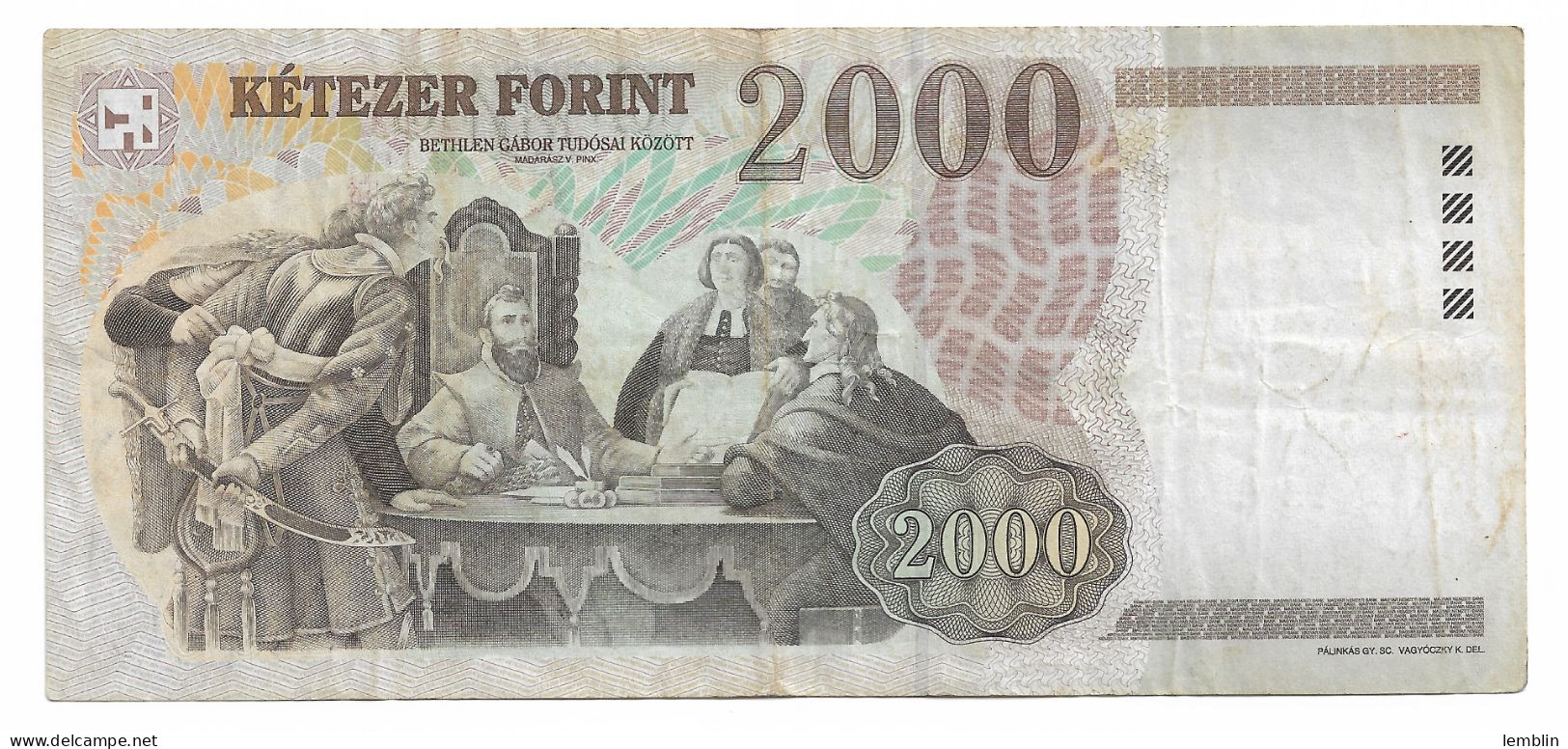 HONGRIE - 2.000 FORINT 2005 - Hungría