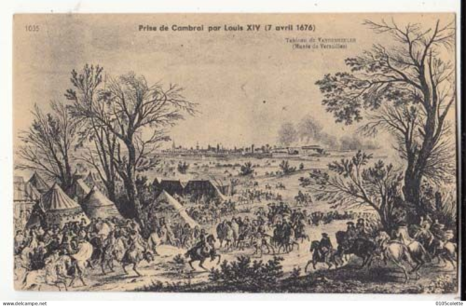 Carte France 59 - Prise De Cambrai Par Louis XIV ( 7 Avril 1676 )  -  PRIX FIXE - ( Cd072) - Geschichte