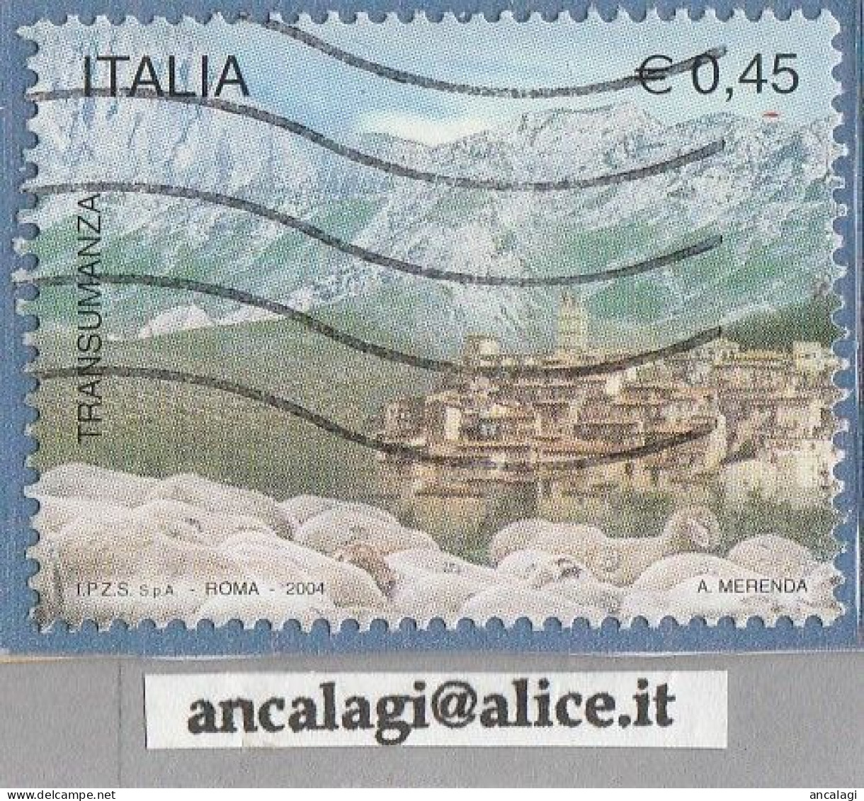 USATI ITALIA 2004 - Ref.0933 "TRANSUMANZA" 1 Val. - - 2001-10: Oblitérés