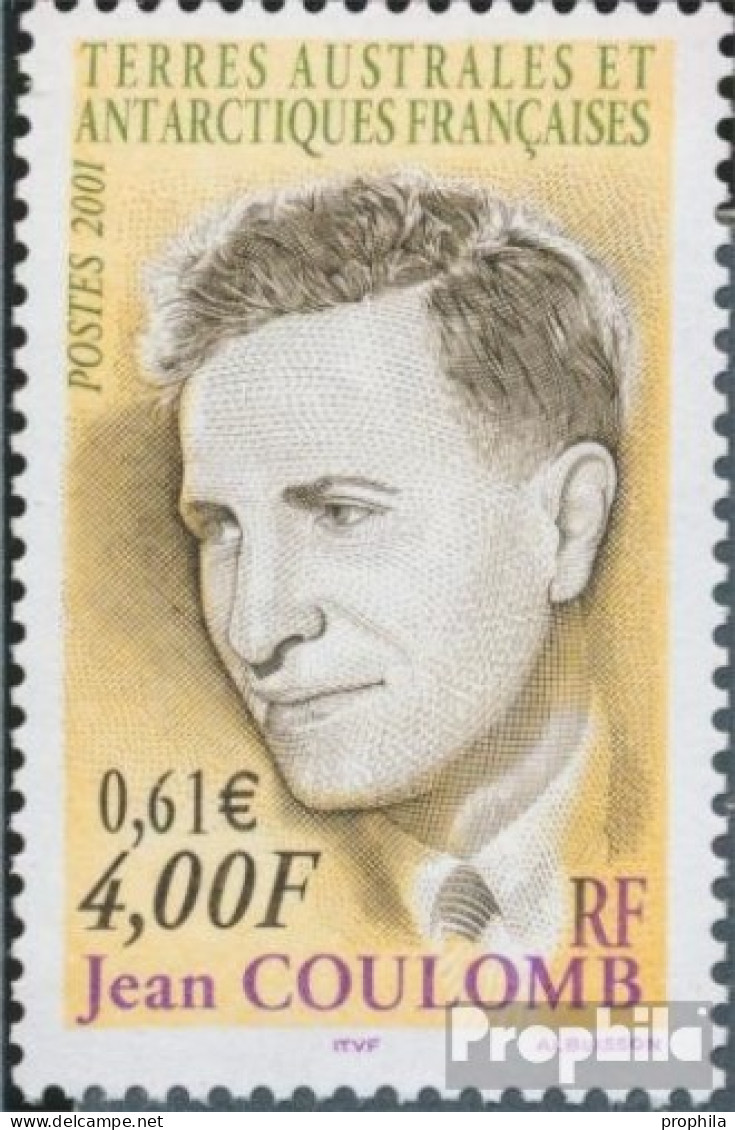 Französ. Gebiete Antarktis 449 (kompl.Ausg.) Postfrisch 2001 Jean Coulomb - Ungebraucht