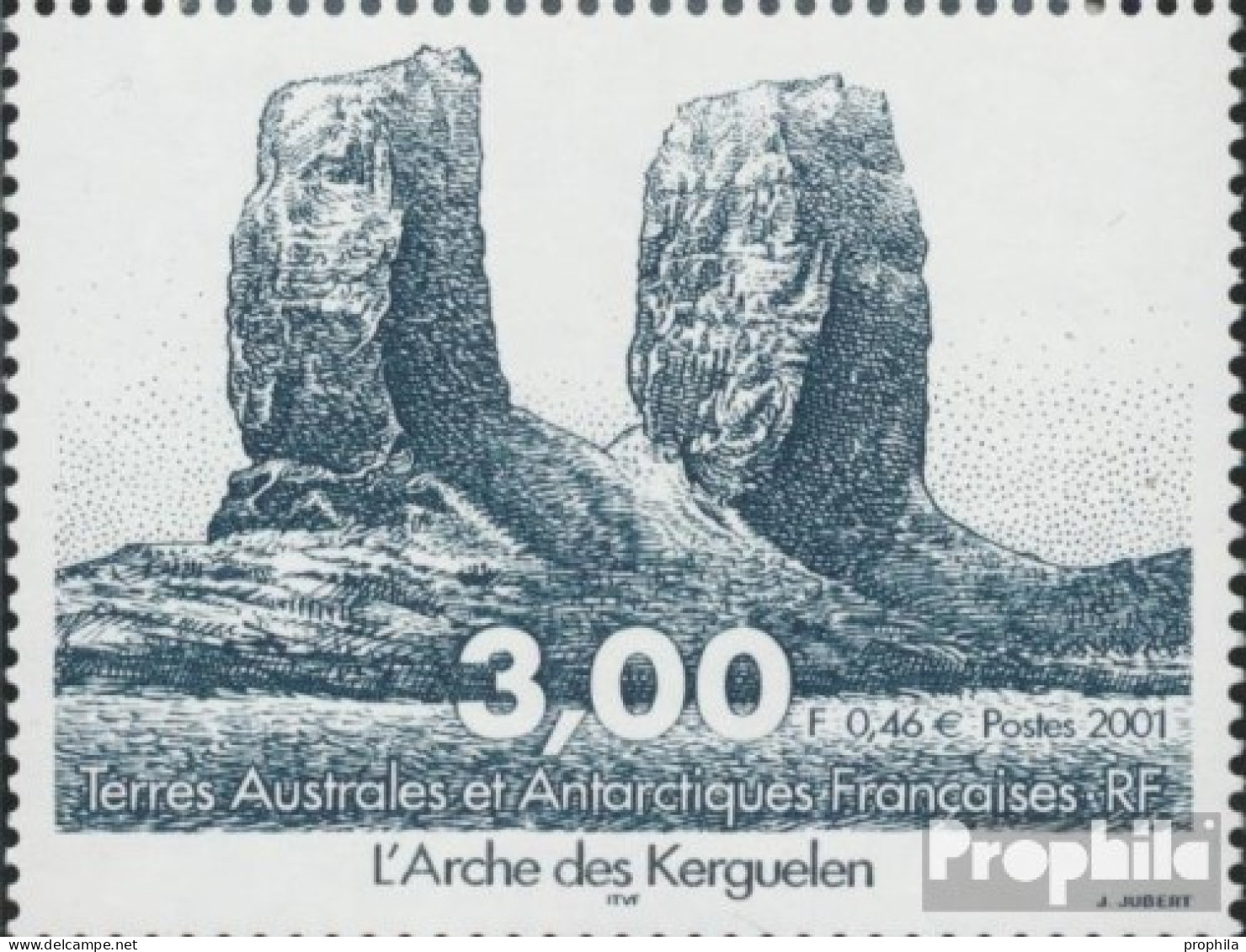 Französ. Gebiete Antarktis 448 (kompl.Ausg.) Postfrisch 2001 Naturdenkmäler - Ongebruikt