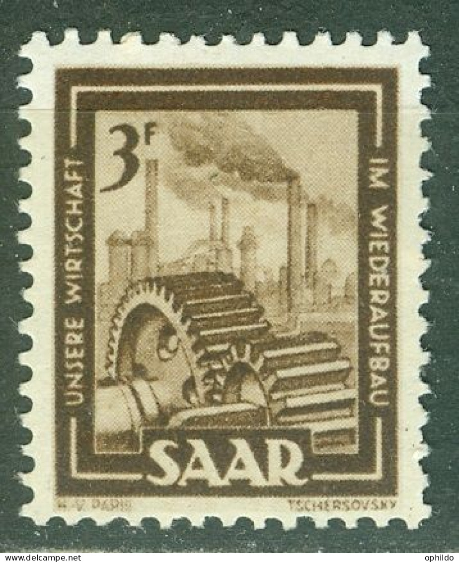 Sarre   284   *   TB  - Unused Stamps