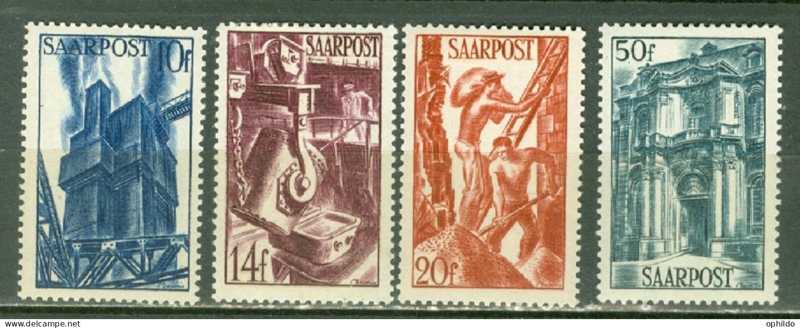 Sarre   240/243   *  TB   - Unused Stamps