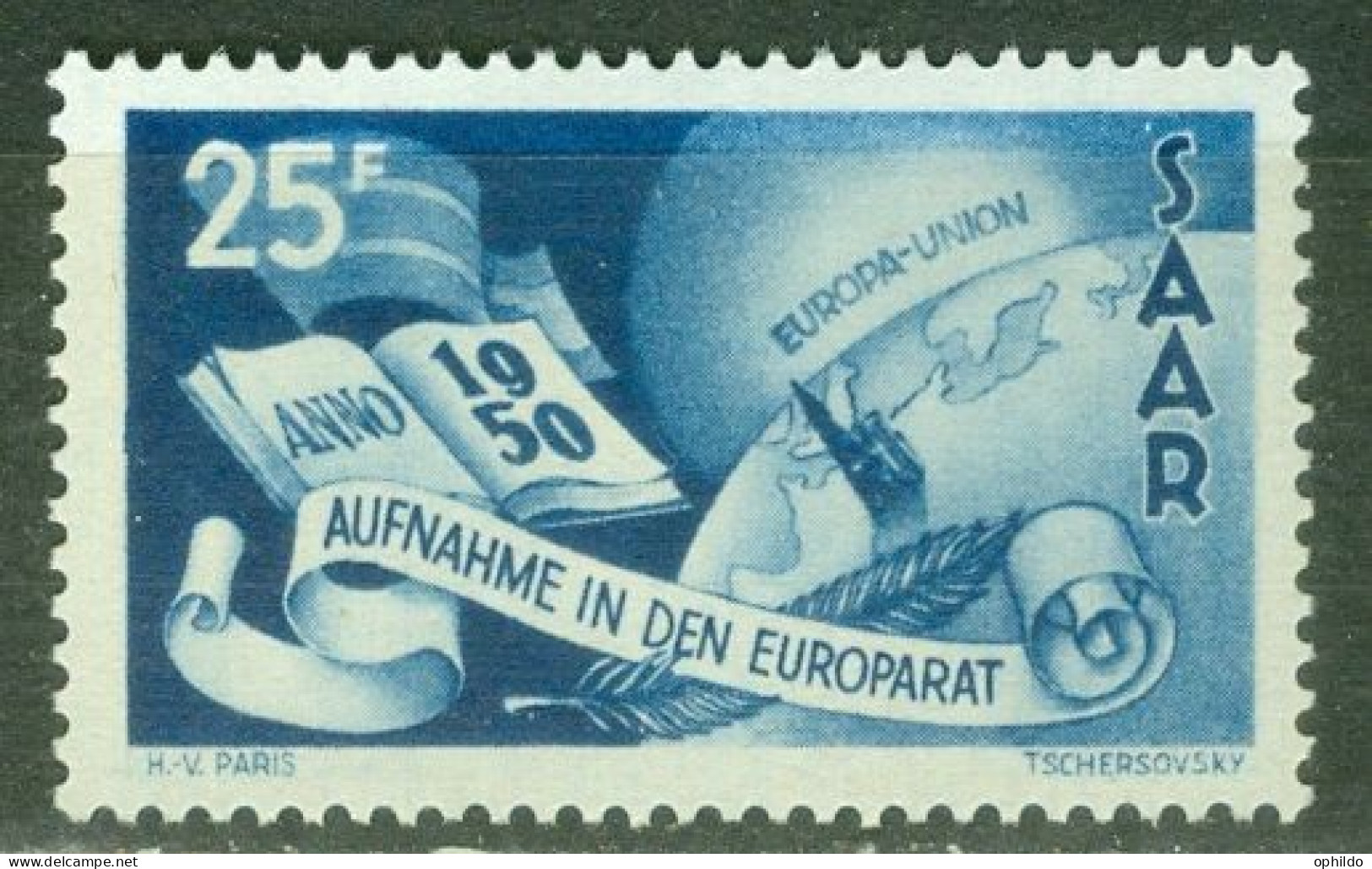 Sarre    277   *   TB  - Unused Stamps