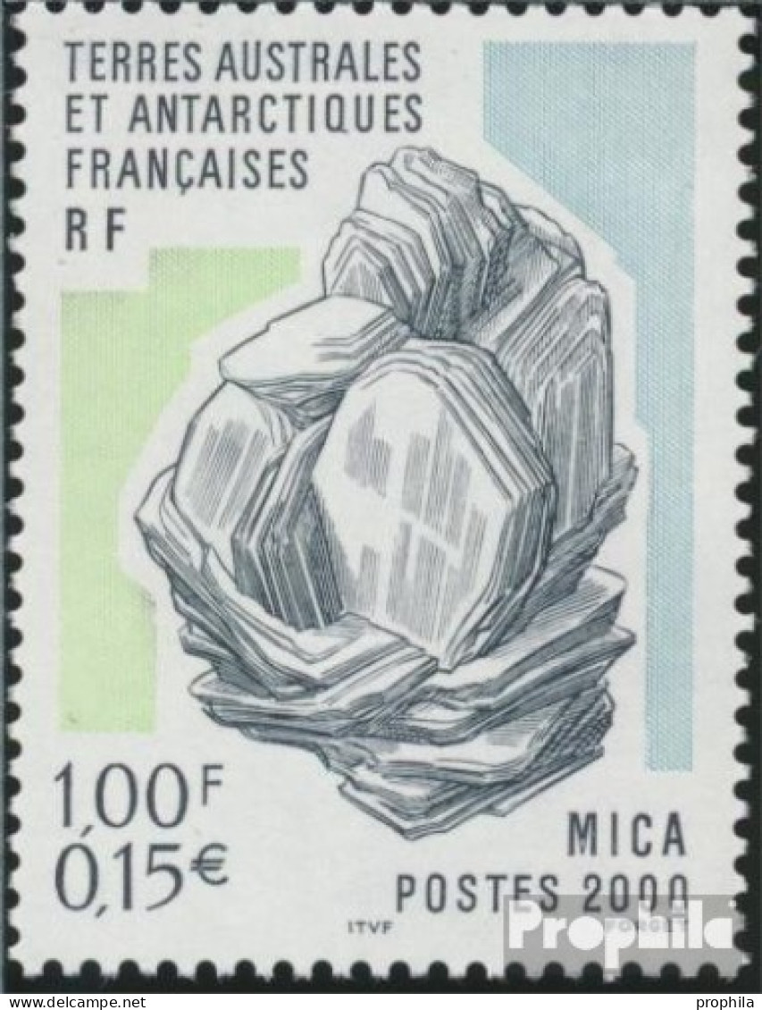 Französ. Gebiete Antarktis 416 (kompl.Ausg.) Postfrisch 2000 Mineralien - Nuovi