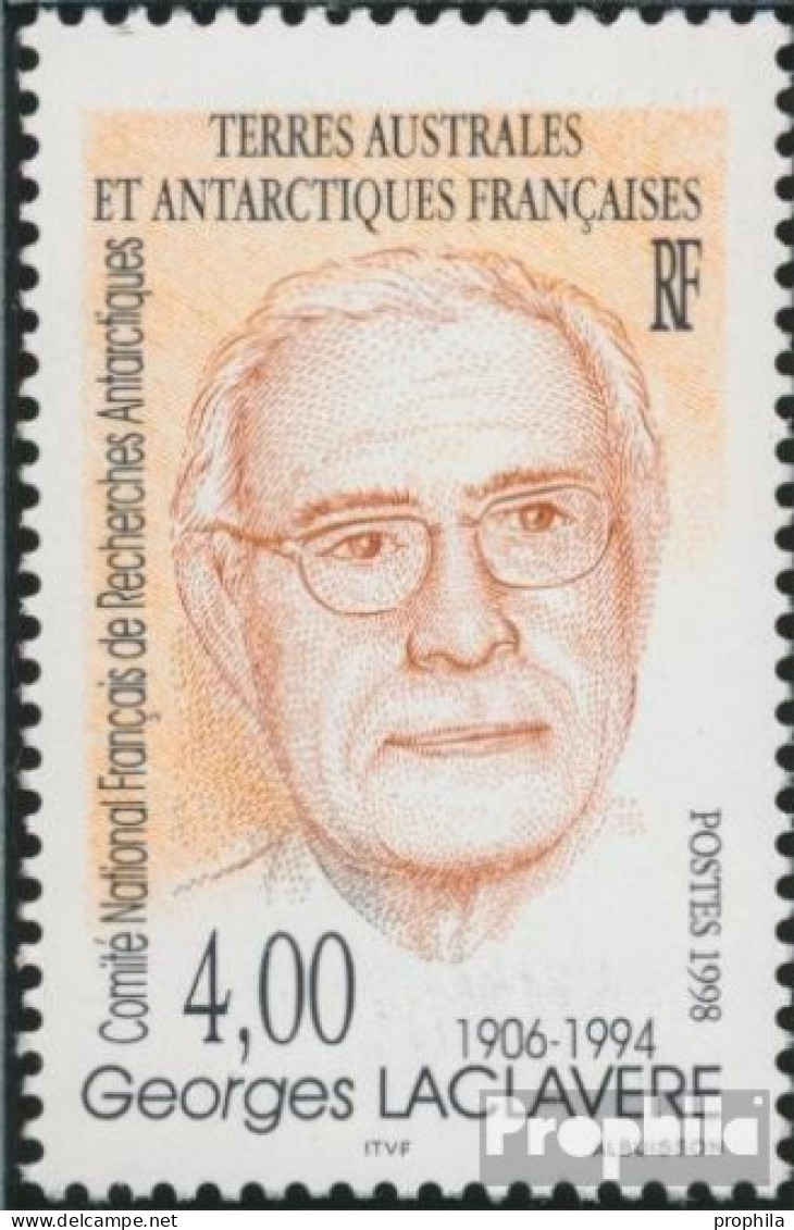 Französ. Gebiete Antarktis 378 (kompl.Ausg.) Postfrisch 1998 Georges Laclavere - Unused Stamps