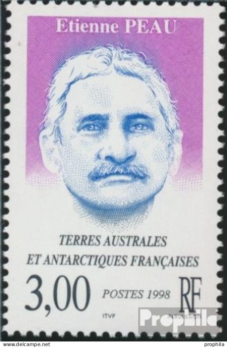 Französ. Gebiete Antarktis 377 (kompl.Ausg.) Postfrisch 1998 Etienne Peau - Unused Stamps