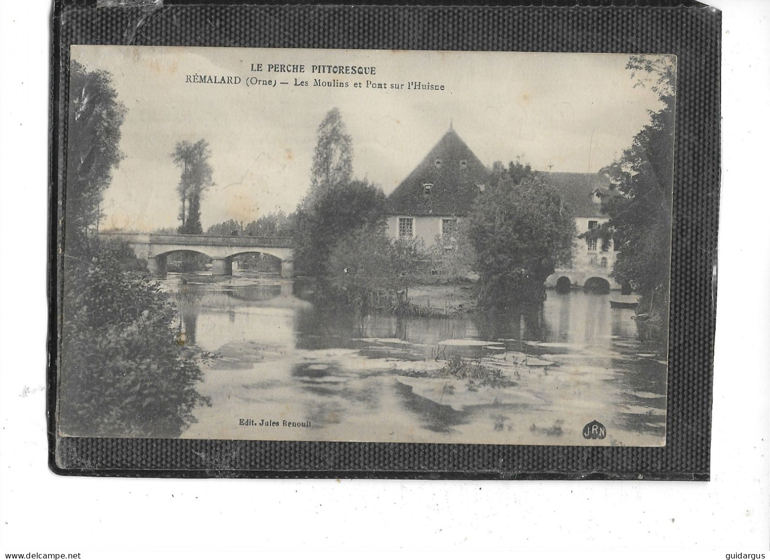 61- REMALARD- Une Vue Des MOULINS à EAU " Sur L'HUISNE Pres Du PONT - Remalard