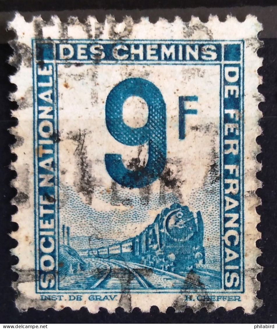 FRANCE                         PETITS  COLIS    N° 9                       OBLITERE - Used