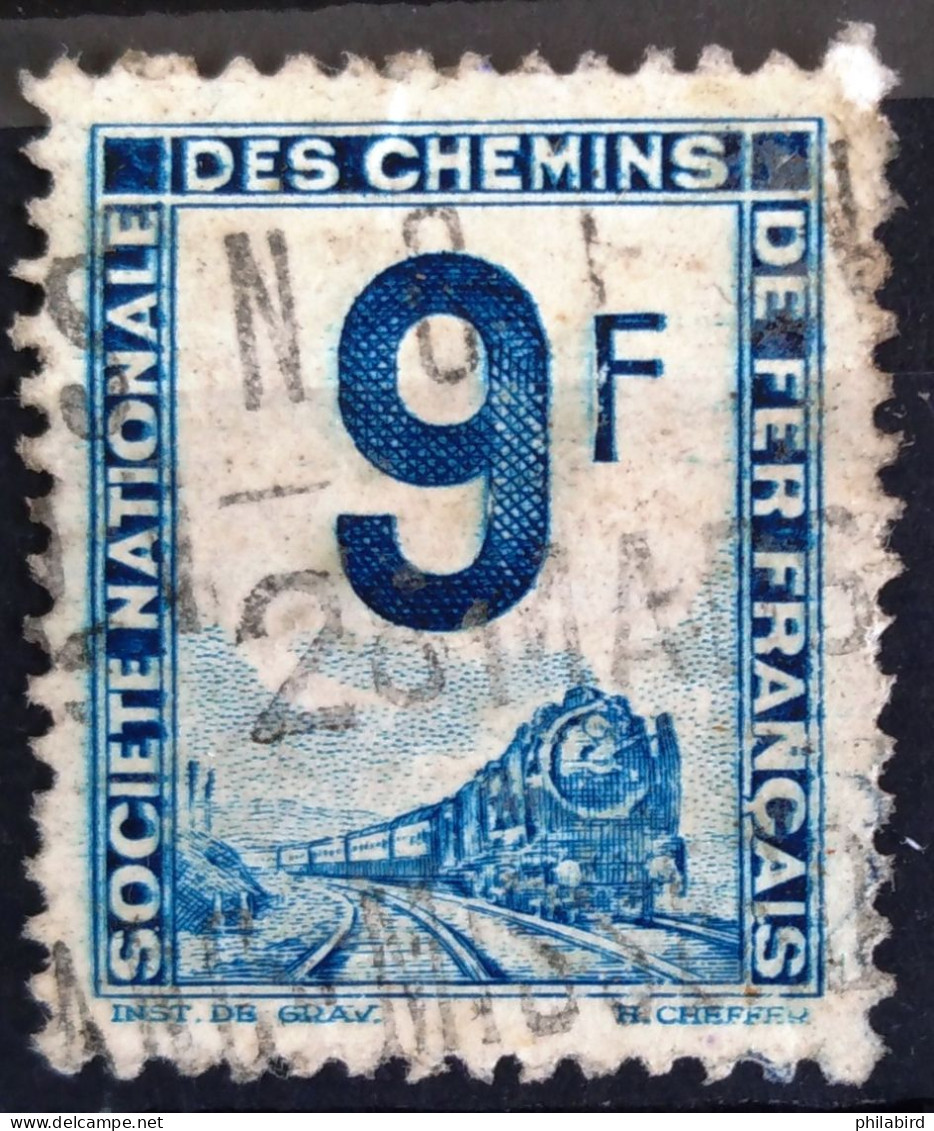 FRANCE                         PETITS  COLIS    N° 9                       OBLITERE - Used