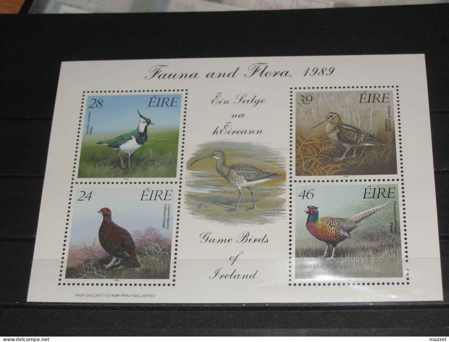 IERLAND,  BLOK 7  POSTFRIS ( MNH), - Blocs-feuillets