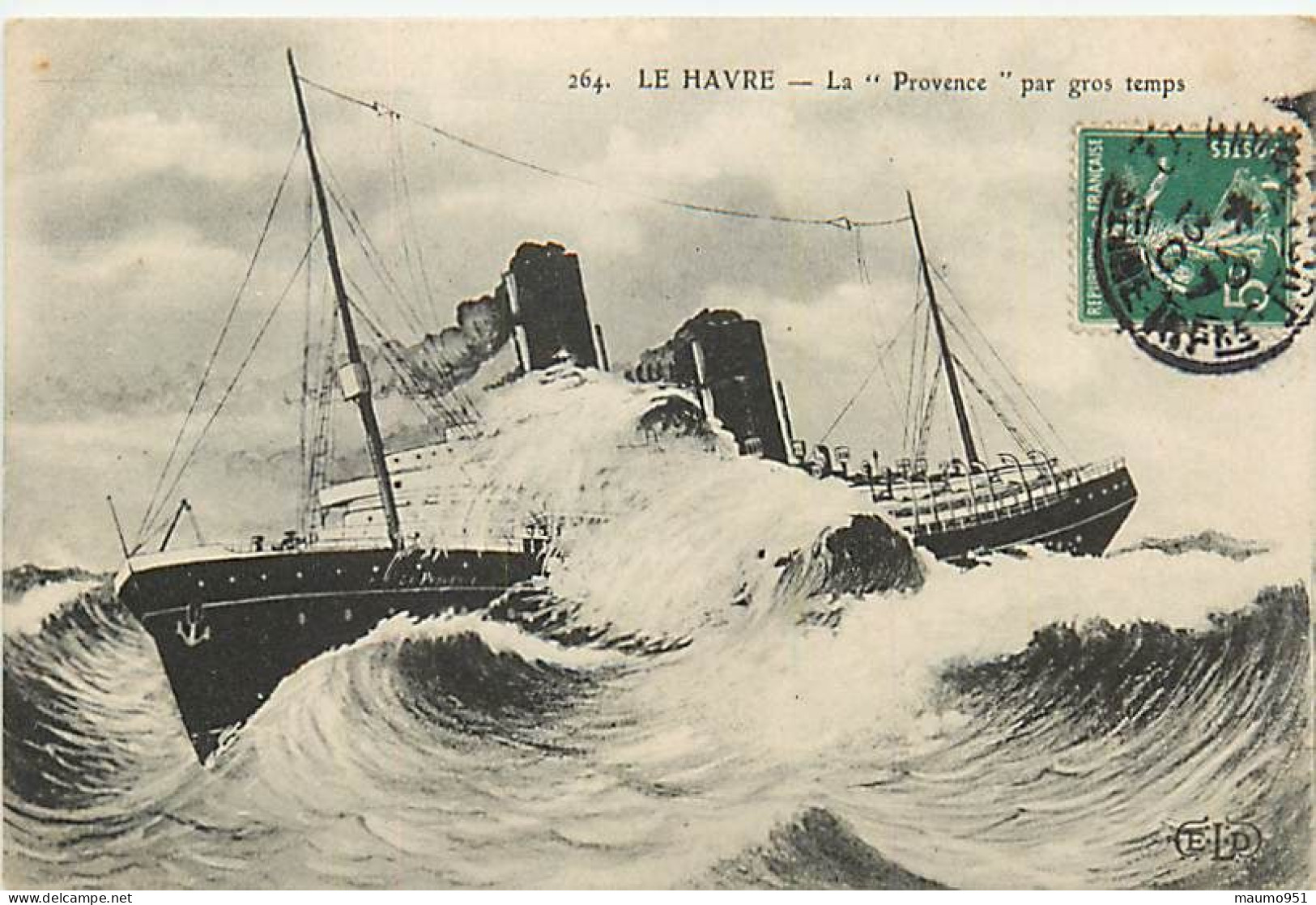 Lot N° 30 de 10 Bateaux divers - 76 LE HAVRE