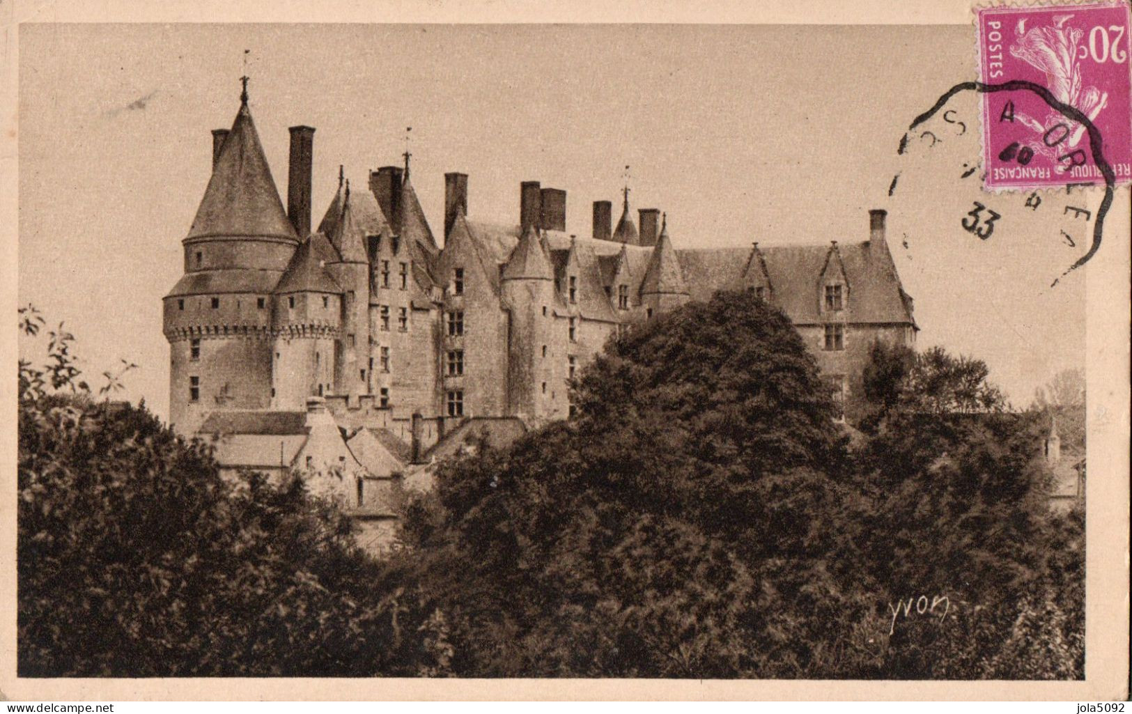 37 - LANGEAIS - Le Château - Langeais