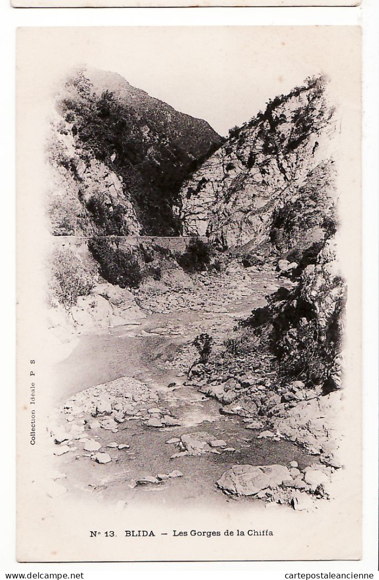 26495 / ⭐ BLIDA Algérie Gorges De La CHIFFA 1900s Collection Ideale PS N° 13 Algeria - Blida