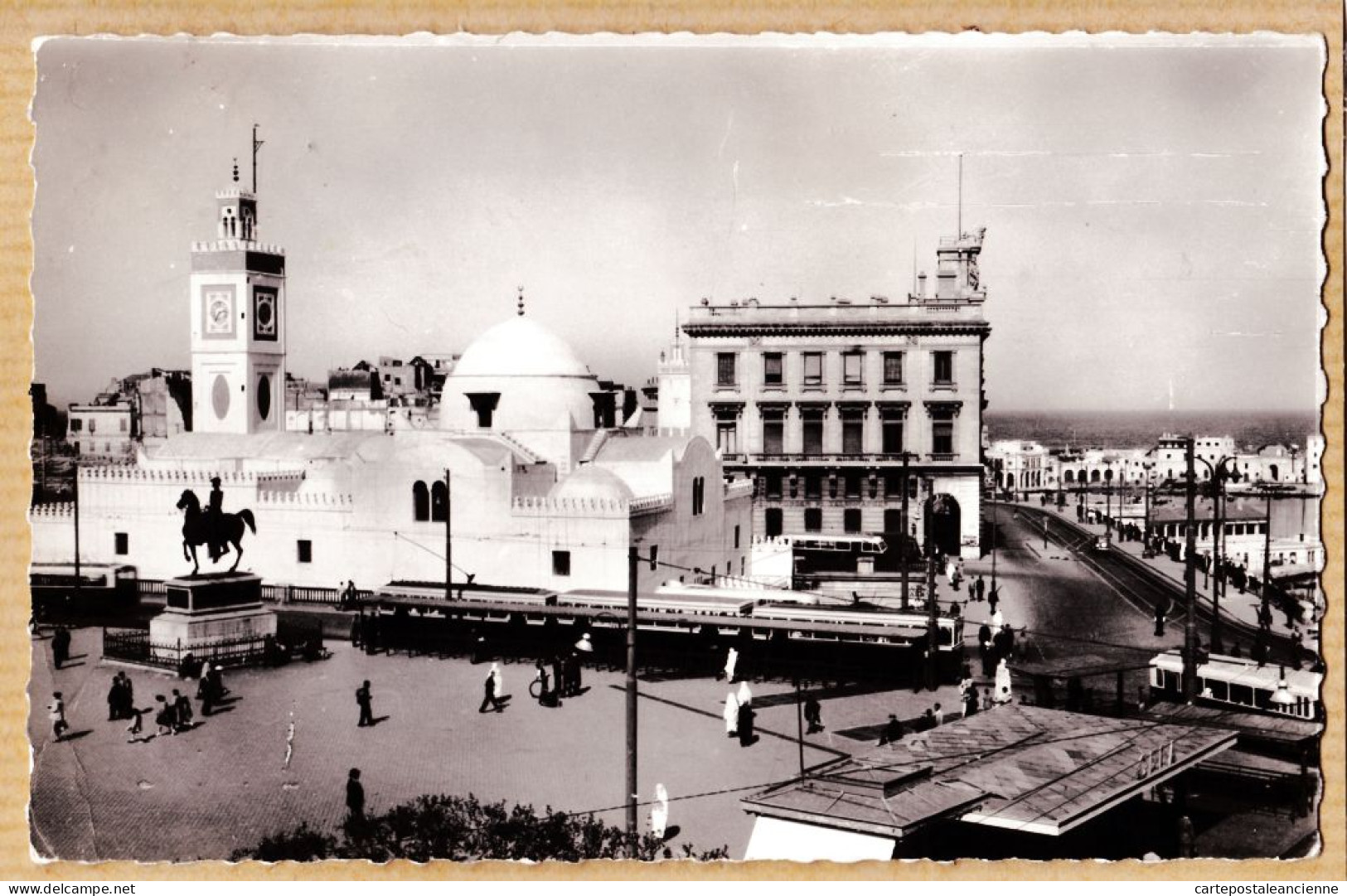 26425 / ⭐ ALGER Algérie EL DJEZAIR Place Du Gouvernement Général 1953 à Alice ALBY Rue Paradis Paris - GLATIGNY 1370 - Algiers