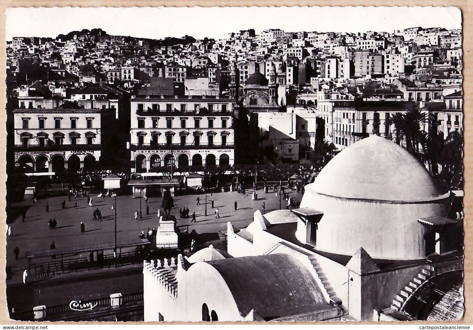 26423 / ⭐ Flamme Office Civil Recrutement Administration 18-05-1961 ALGER Algérie Place Du Gouvernement  Et Casbah - Algiers