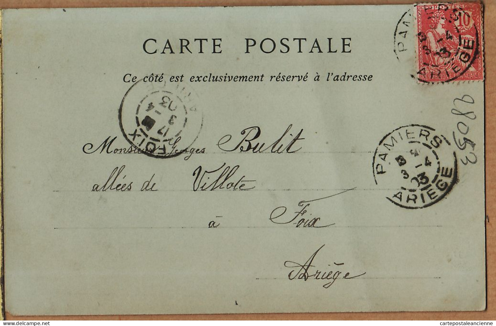 26386 / ⭐ ORAN Algérie Le LYCEE 03.04.1903 à Georges BULIT Allées Villote Foix NEURDEIN 77 - Oran
