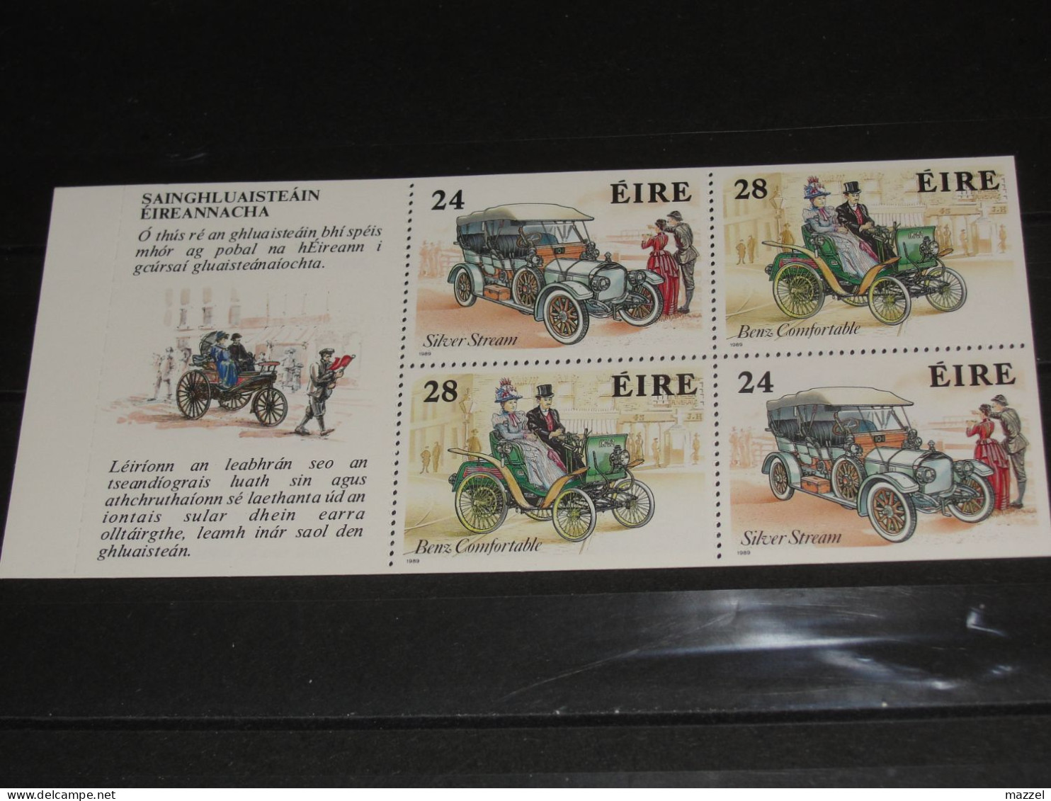 IERLAND,  BOEKJE 12  POSTFRIS ( MNH), - Markenheftchen