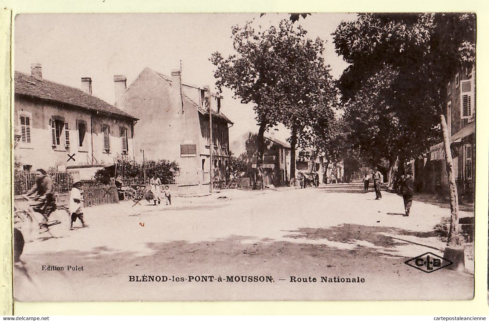 26152 / ⭐ ♥️ BLENOD-PONT-A-MOUSSON Lisez! 16.02.1932 Croix Maison De Mon Patron Mr GLAUDEL Route NATIONALE -POLET - Otros & Sin Clasificación