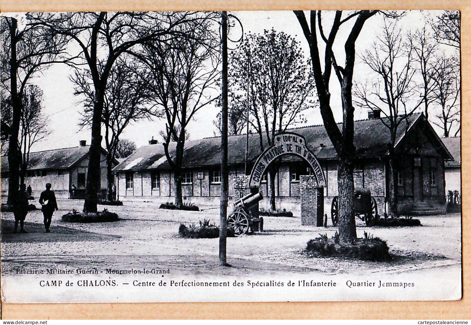 26253 / ⭐ 51-CAMP De CHALONS Marne  Quartier JEMMAPES Centre Perfectionnement Des Spécialités INFANTERIE 1910s - Camp De Châlons - Mourmelon