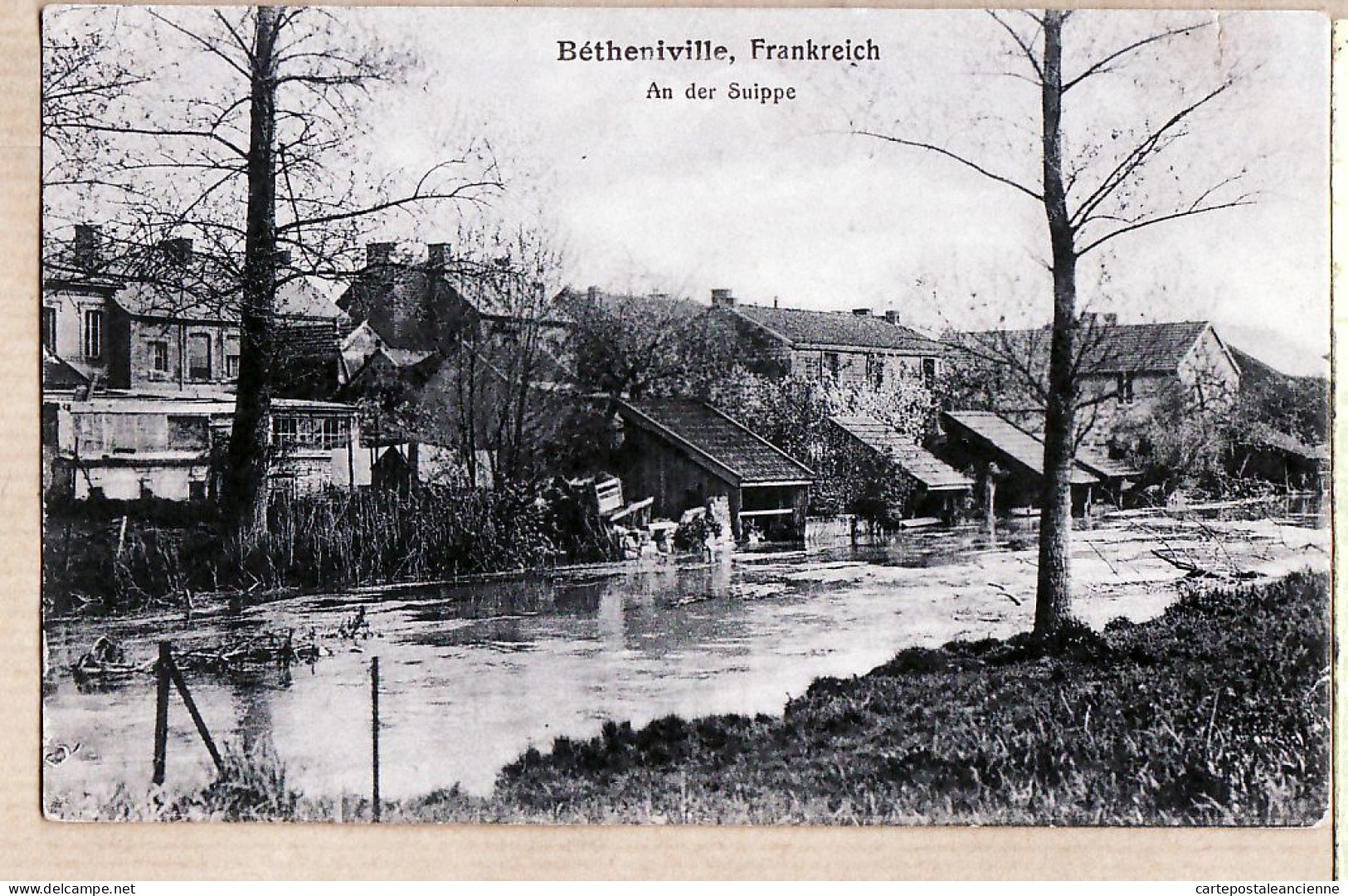 26382 / ⭐ BETHENIVILLE 51-Marne Occupation Allemande Feldpostkarte 1917 WW1 FRANKREICH An Der SUIPPE   - Bétheniville