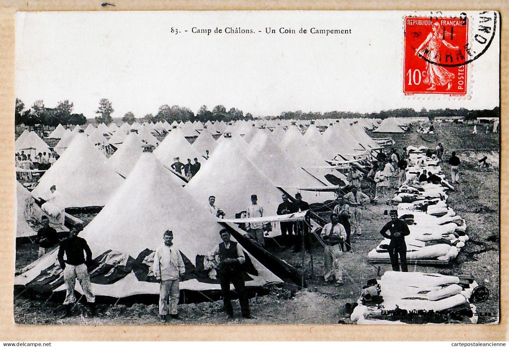 26258 / ⭐ 51-Marne CAMP De CHALONS N°83 Un COIN De CAMPEMENT 09.09.1911 à LACOSTE Rue Briquet Paris - Camp De Châlons - Mourmelon