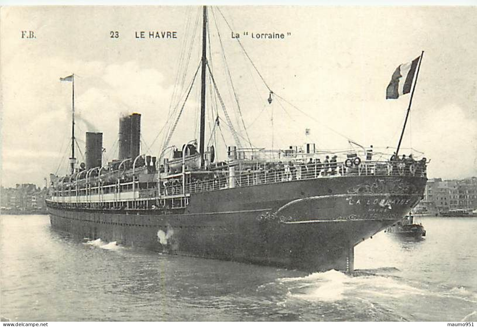 Lot N° 31 de 10 Bateaux divers - 76 LE HAVRE