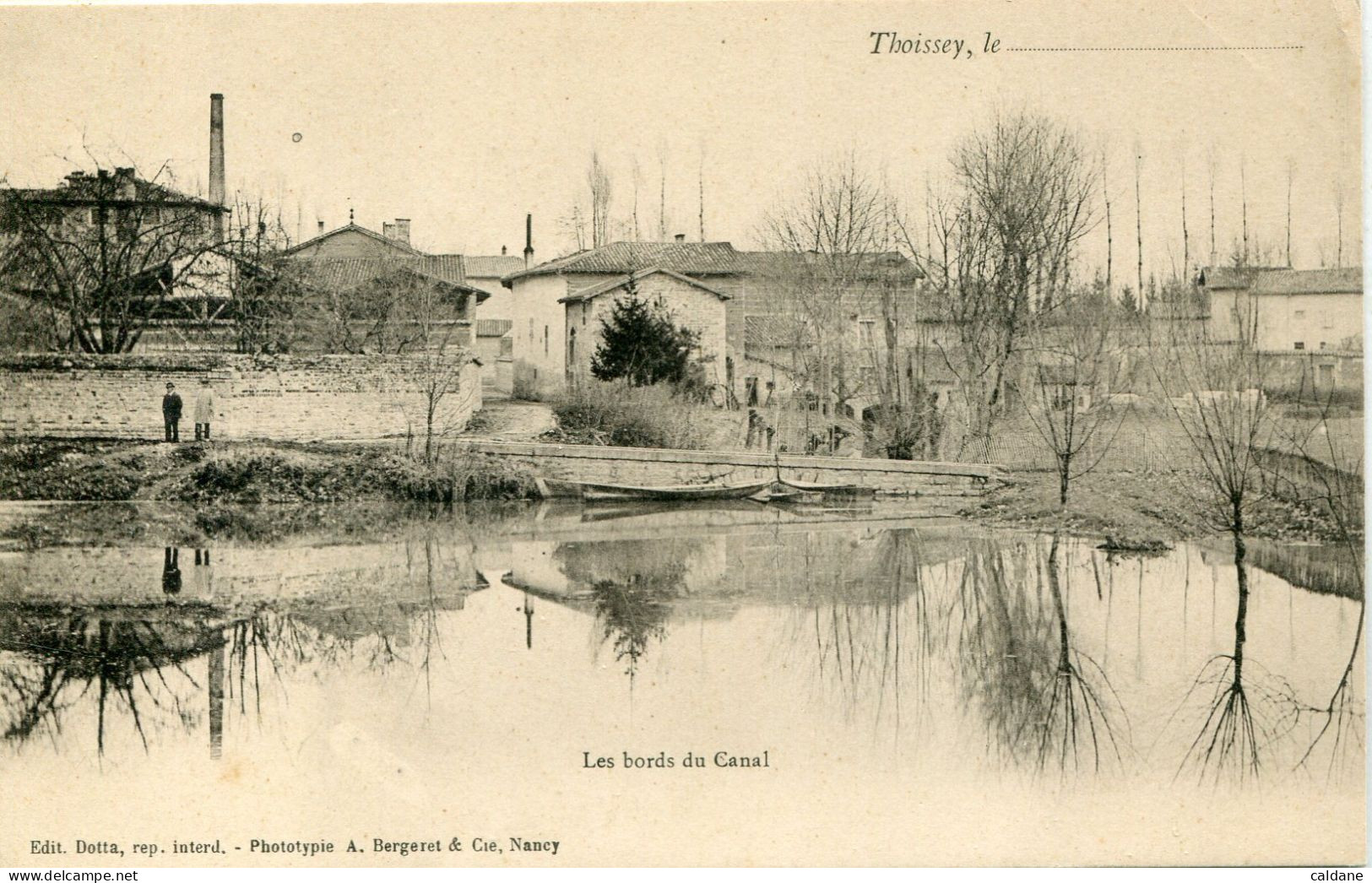 -01-AIN -THOISSEY -Les Bords Du Canal - Unclassified