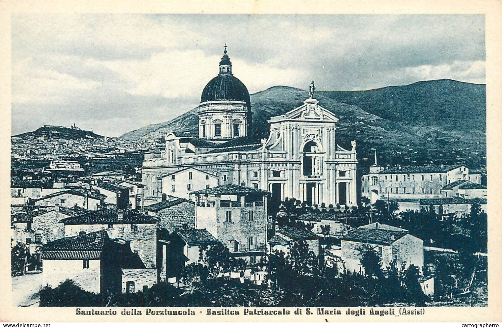 Italy Santuario Della Porziuncola Basilica Patriarcale Di S Maria Degli Angeli (Assigi) - Iglesias Y Las Madonnas