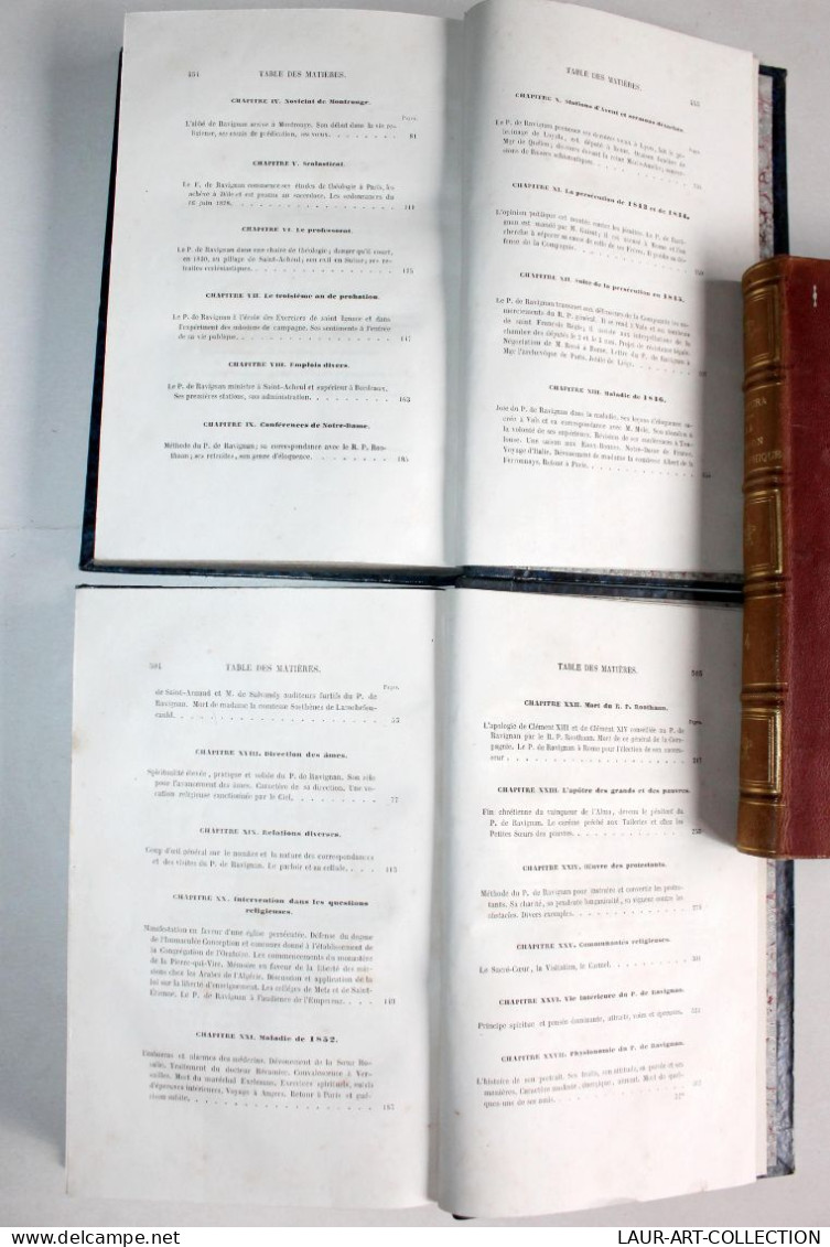 VIE DU RP XAVIER DE RAVIGNAN, COMPAGNIE DE JESUS De DE PONLEVOY 2/2 1862 DOUNIOL / ANCIEN LIVRE XIXe SIECLE (1803.181) - Religion