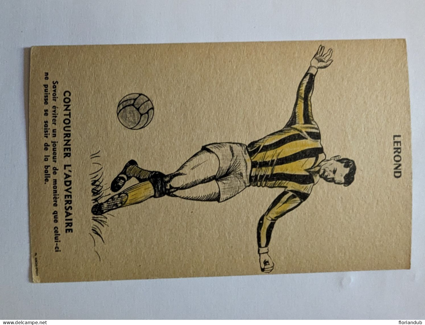 CP Football Carte Miroir Sprint Lerond - Calcio