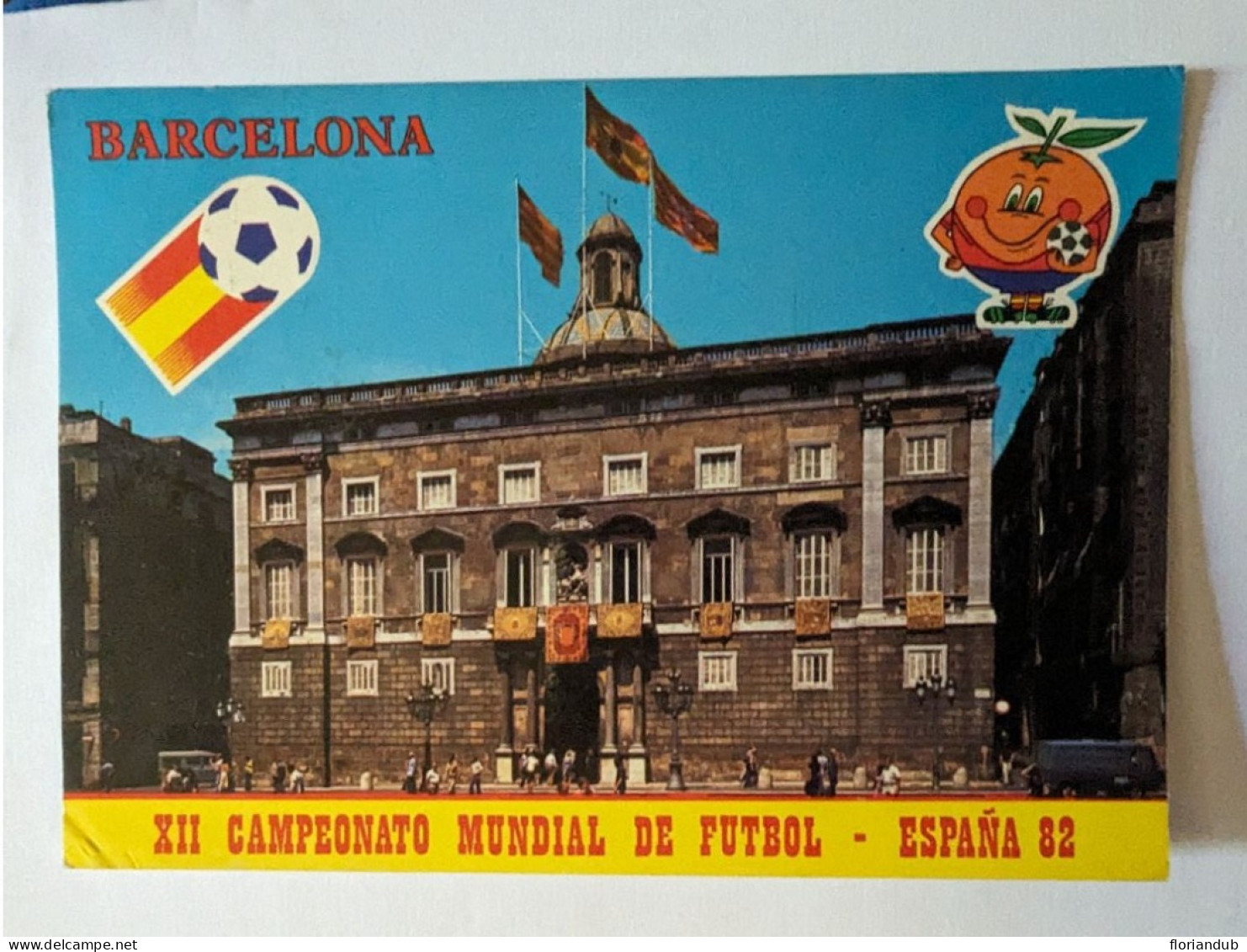 CP Football Barcelone Coupe Du Monde 82 - Football