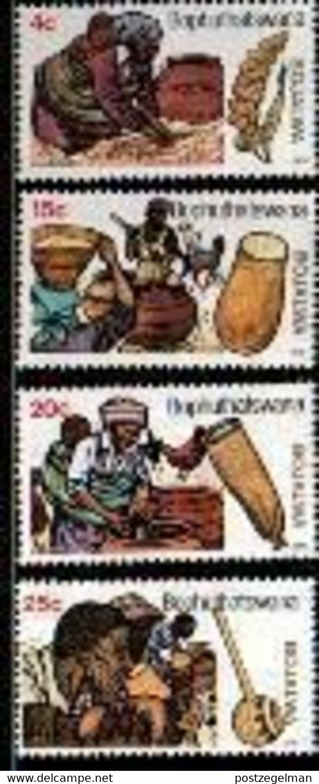 BOPHUTHATSWANA, 1979, MNH Stamp(s), Sorghum Beer, Nr(s)  37-40 - Bophuthatswana